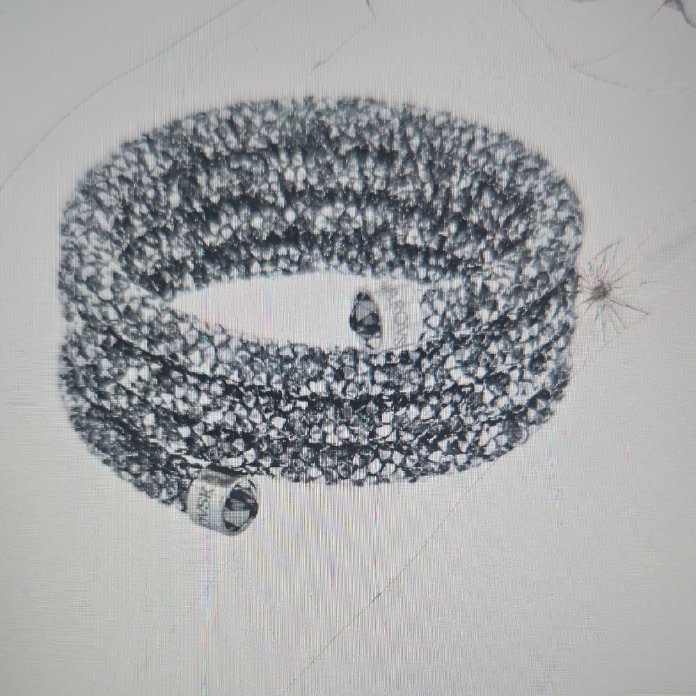 Swarovski Dark Crystal Bangle